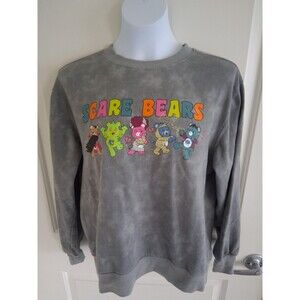 Care Bears X Universal Monsters Sweatshirt Womens Juniors Large  12-14 Gray